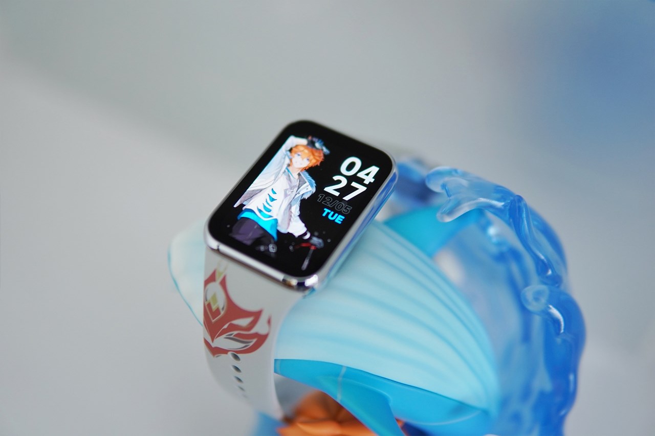 Xiaomi Band 8 Pro Genshin Impact Edition sở hữu bộ khung thép không gỉ sáng bóng sang trọng Xiaomi Band 8 Pro Genshin Impact Edition sở hữu bộ khung thép không gỉ sáng bóng sang trọng