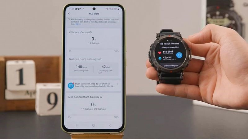 Zepp Coach sẽ cung cấp cho người dùng chế độ luyện tập phù hợp Zepp Coach sẽ cung cấp cho người dùng chế độ luyện tập phù hợp